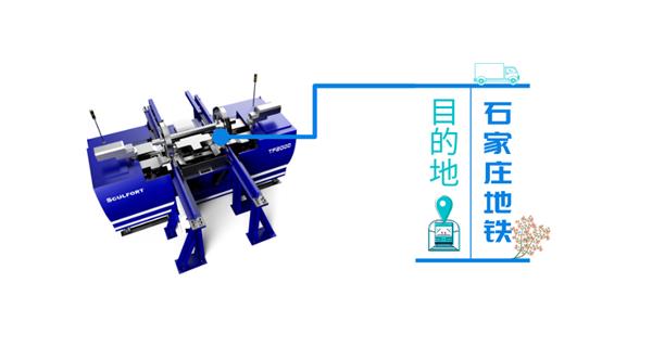 出发！目的地是2000公里外的石家庄地铁